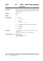 Preview for 292 page of Panasonic KX-TD816AL Installation Manual