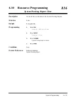 Preview for 356 page of Panasonic KX-TD816AL Installation Manual