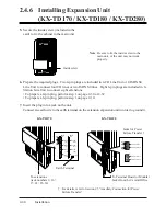 Preview for 74 page of Panasonic KX-TD816E Installation Manual