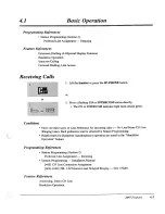 Предварительный просмотр 105 страницы Panasonic KX-TD816E User Manual