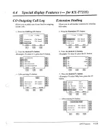 Предварительный просмотр 262 страницы Panasonic KX-TD816E User Manual