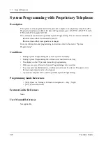 Preview for 222 page of Panasonic KX-TD816NE Features Manual