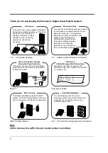 Preview for 2 page of Panasonic KX-TD816NZ User Manual