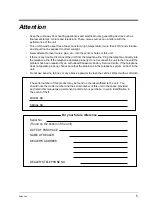 Preview for 5 page of Panasonic KX-TD816NZ User Manual