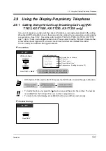 Предварительный просмотр 107 страницы Panasonic KX-TD816NZ User Manual