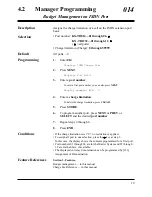 Preview for 19 page of Panasonic KX-TD816RU Installation Manual And Programming Tables