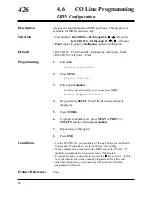 Preview for 22 page of Panasonic KX-TD816RU Installation Manual And Programming Tables