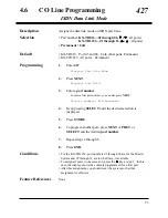 Preview for 23 page of Panasonic KX-TD816RU Installation Manual And Programming Tables