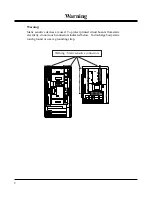 Preview for 2 page of Panasonic KX-TD816RUKX-TD1232RU Installation And Programming Manual