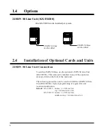 Preview for 6 page of Panasonic KX-TD816RUKX-TD1232RU Installation And Programming Manual