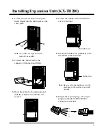 Предварительный просмотр 7 страницы Panasonic KX-TD816RUKX-TD1232RU Installation And Programming Manual