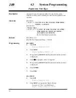 Preview for 52 page of Panasonic KX-TD816RUKX-TD1232RU Installation And Programming Manual