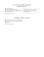 Preview for 6 page of Panasonic KX-TDA Quick User Manual