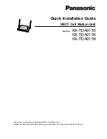 Panasonic KX-TDA0155 Quick Installation Manual preview