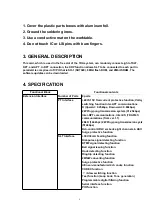 Preview for 5 page of Panasonic KX-TDA0170 Service Manual