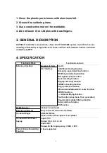 Preview for 5 page of Panasonic KX-TDA0174 Service Manual