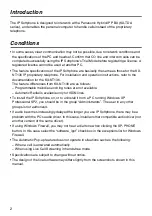 Preview for 2 page of Panasonic KX-TDA0350 Quick Reference Manual