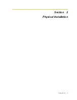 Preview for 9 page of Panasonic KX-TDA0480 Getting Started Manual