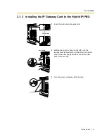 Preview for 11 page of Panasonic KX-TDA0480 Getting Started Manual