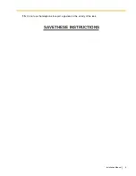 Preview for 5 page of Panasonic KX-TDA100 KX-TDA200 Installation Manual