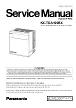 Panasonic KX-TDA100BX Service Manual preview