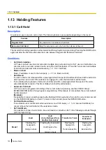 Preview for 166 page of Panasonic KX-TDA100D Features Manual