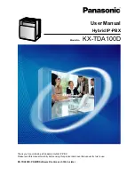 Preview for 1 page of Panasonic KX-TDA100D User Manual