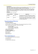 Preview for 23 page of Panasonic KX-TDA15 Features Manual