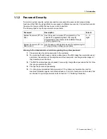 Preview for 11 page of Panasonic KX-TDA15 Pt Programming Manual