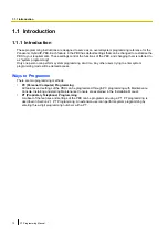 Preview for 10 page of Panasonic KX-TDA150 Programming Manual