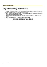 Preview for 6 page of Panasonic KX-TDA150 User Manual