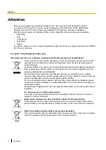 Preview for 10 page of Panasonic KX-TDA150 User Manual