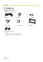 Preview for 6 page of Panasonic KX-TDA150BR Getting Started