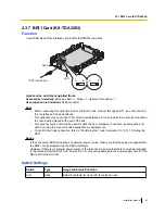 Preview for 81 page of Panasonic KX-TDA30 Installation Manual