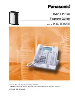 Panasonic KX-TDA50 Features Manual preview