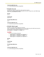 Preview for 645 page of Panasonic KX-TDA50 Features Manual