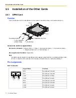 Предварительный просмотр 70 страницы Panasonic KX-TDA50 Installation Manual