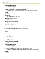 Preview for 674 page of Panasonic KX-TDA50 Pc Programming Manual