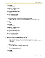 Preview for 675 page of Panasonic KX-TDA50 Pc Programming Manual