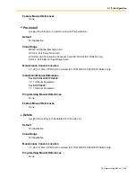 Preview for 205 page of Panasonic KX-TDA50 Programming Manual