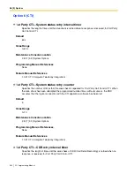 Preview for 332 page of Panasonic KX-TDA50 Programming Manual