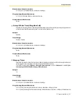 Preview for 521 page of Panasonic KX-TDA50 Programming Manual