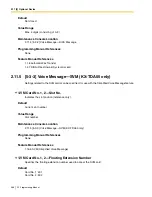 Preview for 586 page of Panasonic KX-TDA50 Programming Manual