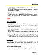 Preview for 9 page of Panasonic KX-TDA600 - Hybrid IP PBX Control Unit Max. 1008 Ports Installation Manual