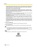 Preview for 14 page of Panasonic KX-TDA600 - Hybrid IP PBX Control Unit Max. 1008 Ports Installation Manual