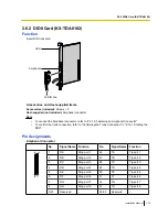 Preview for 135 page of Panasonic KX-TDA600 - Hybrid IP PBX Control Unit Max. 1008 Ports Installation Manual