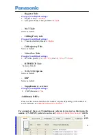 Preview for 11 page of Panasonic KX-TDE Configuration Manual