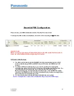 Preview for 12 page of Panasonic KX-TDE Configuration Manual