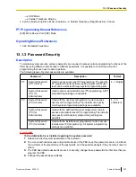 Preview for 207 page of Panasonic KX-TDE100 Feature Manual