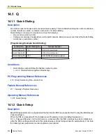 Preview for 280 page of Panasonic KX-TDE100 Feature Manual